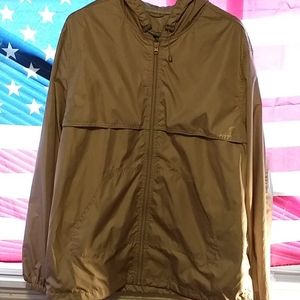 Tan colored DIP brand windbreaker size XL